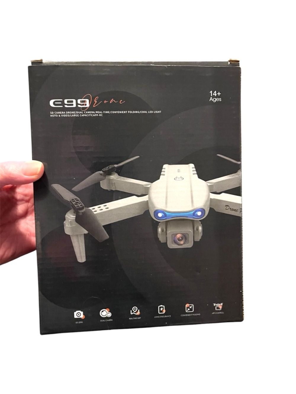 NIB C99 Drone with Camera - Black
